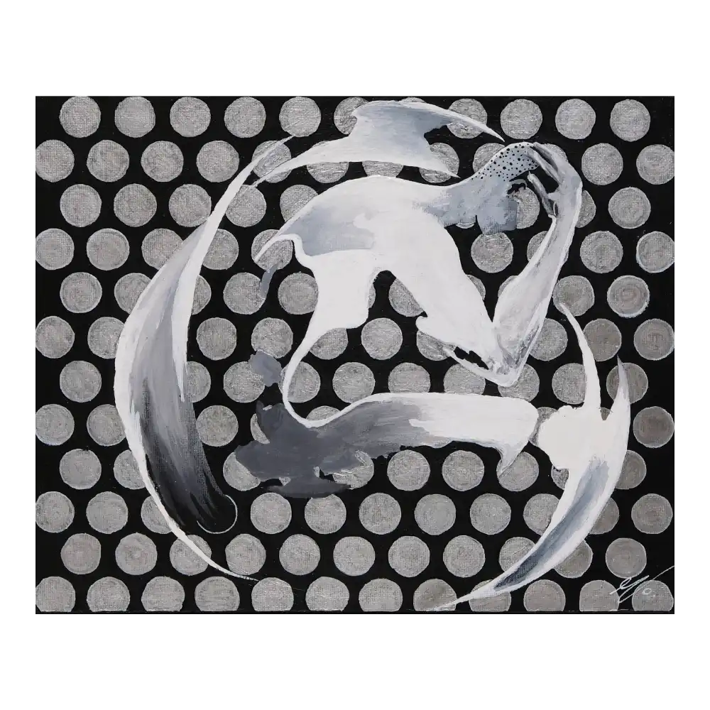 Das Leib-Seele-Problem | Acryl, Leinwand, 30x24cm