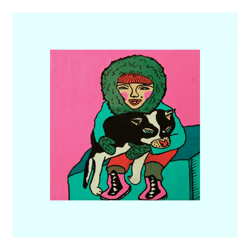 Acrylmarker, Malpappe, 10x10cm