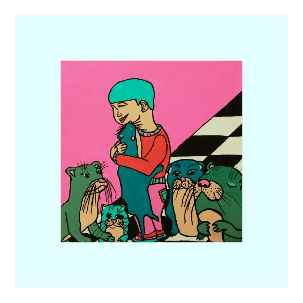 Acrylmarker, Malpappe, 10x10cm